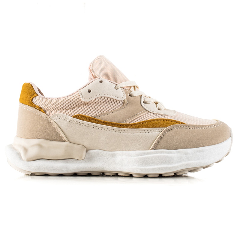 TRENDI Bekväma beige sneakers