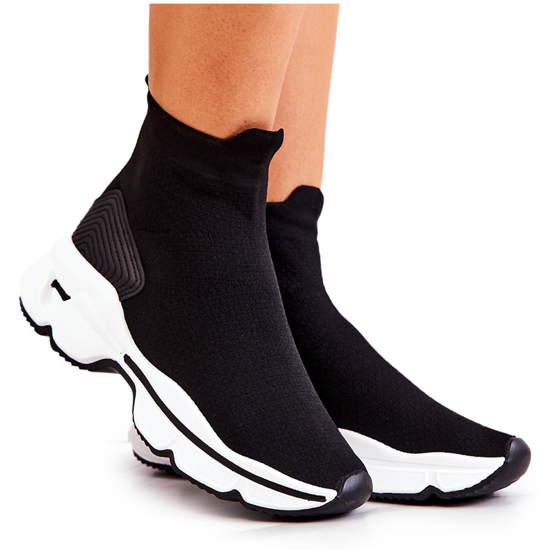 PS1 Svarta Bailee High Sock Sportskor