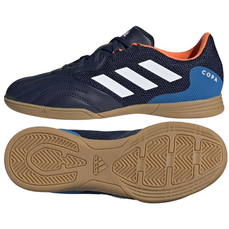 Adidas Copa Sense.3 In Jr GW7408 fotbollsskor blå