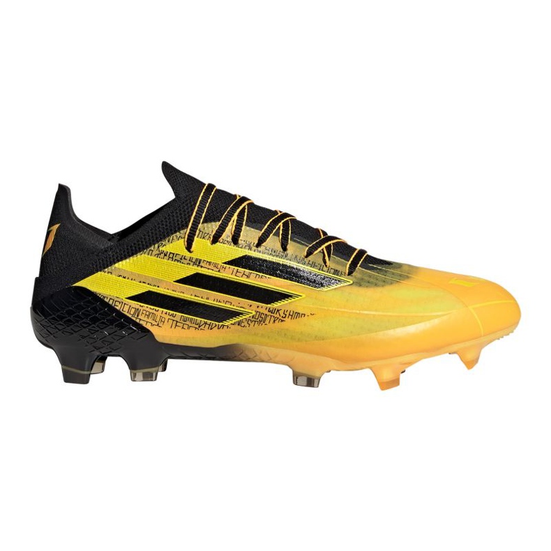 Adidas X Speedflow Messi.1 Fg M GW7417 fotbollsskor gul gula färger