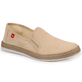 Ta på dig Big Star W JJ276001 beige espadrillor