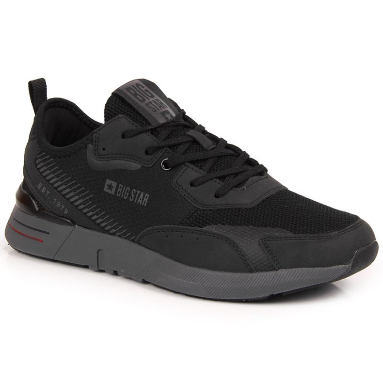 Svarta fritidssportskor Big Star M JJ174292