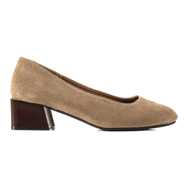 Casual Pumps från Sergio Leone beige