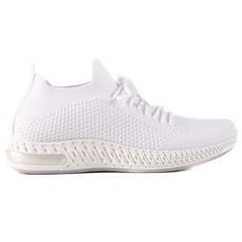 TRENDI Lätta sportskor vit