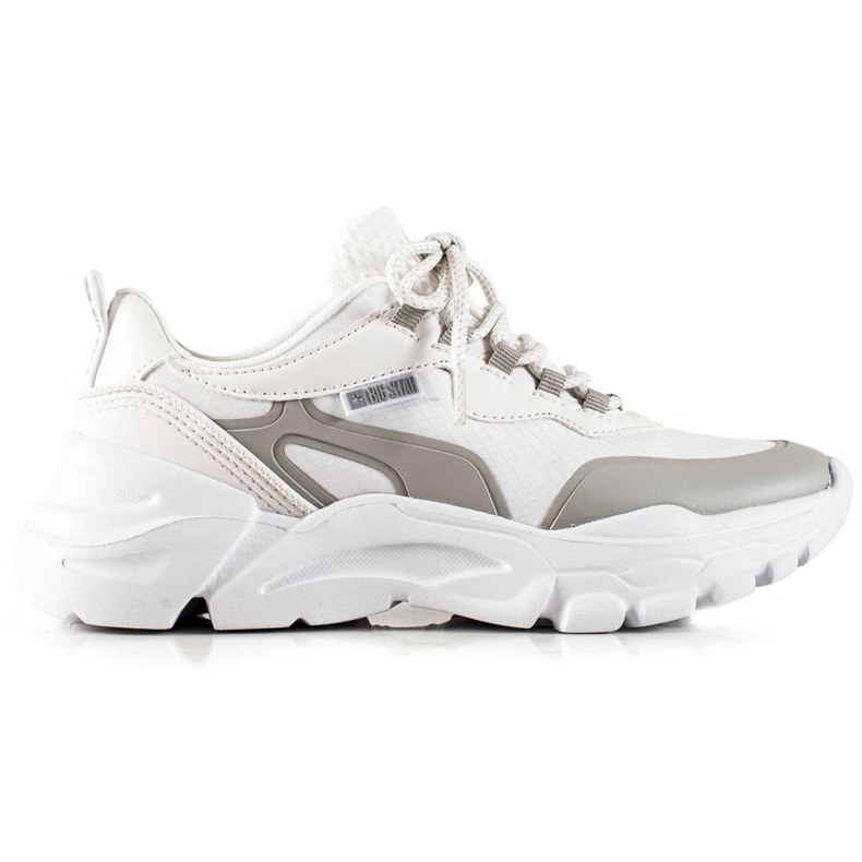 Sneakers för damer Big Star JJ274794 vit mångfärgad