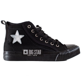 High-top Sneakers för damer Big Star JJ274380 svart