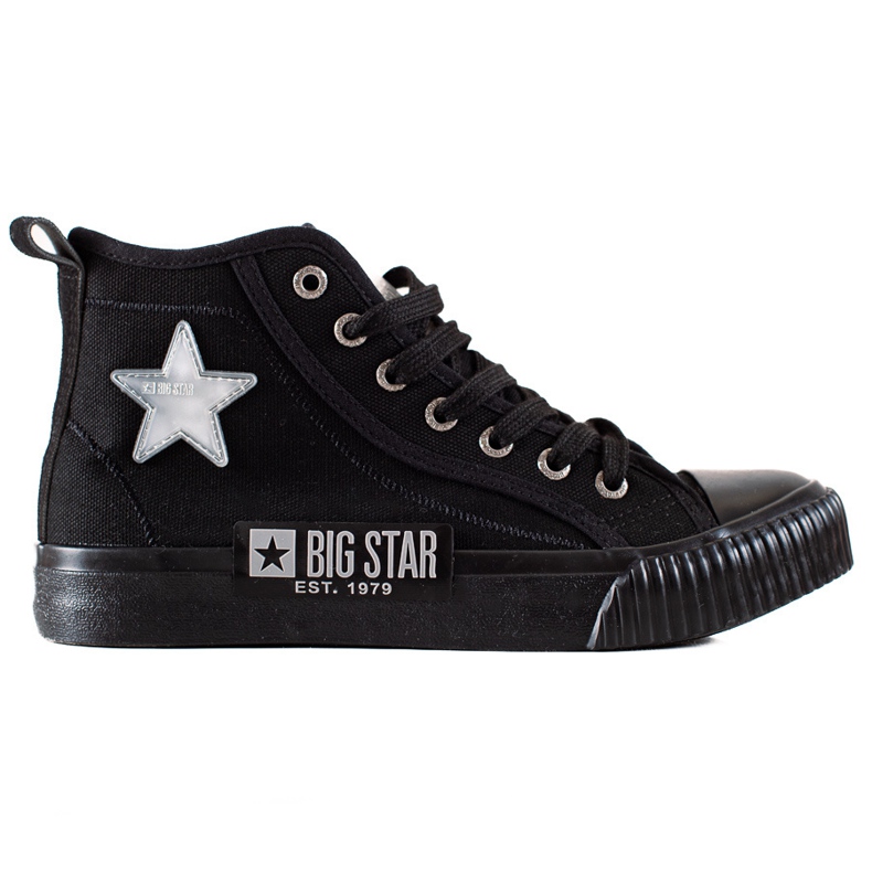 High-top Sneakers för damer Big Star JJ274380 svart
