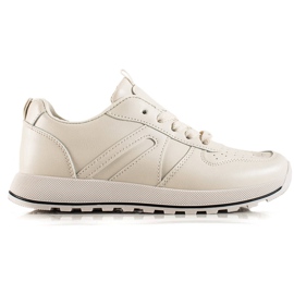 G2G/Good To Great Klassiska beige sneakers