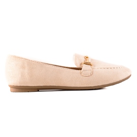 Beige snygga VINCEZA loafers
