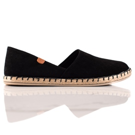 Vinceza Svarta Vincez espadrillor