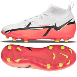 Nike Phantom GT2 Club Dynamic Fit FG / MG Jr DC0822 167 fotbollsskor vit