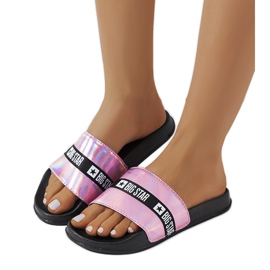 Rosa tofflor Big Star GG274A008