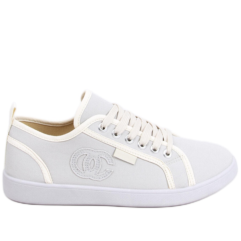 Grå Trest Grå chanelki sneakers