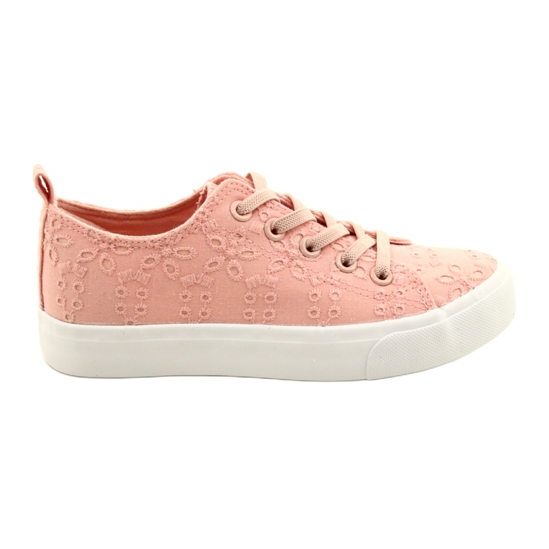 Atletico Flickors sneakers gled spets wy20763 rosa