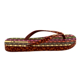 Women's Sem Igual Pop Ipanema Flip Flights 26627 25903 brun