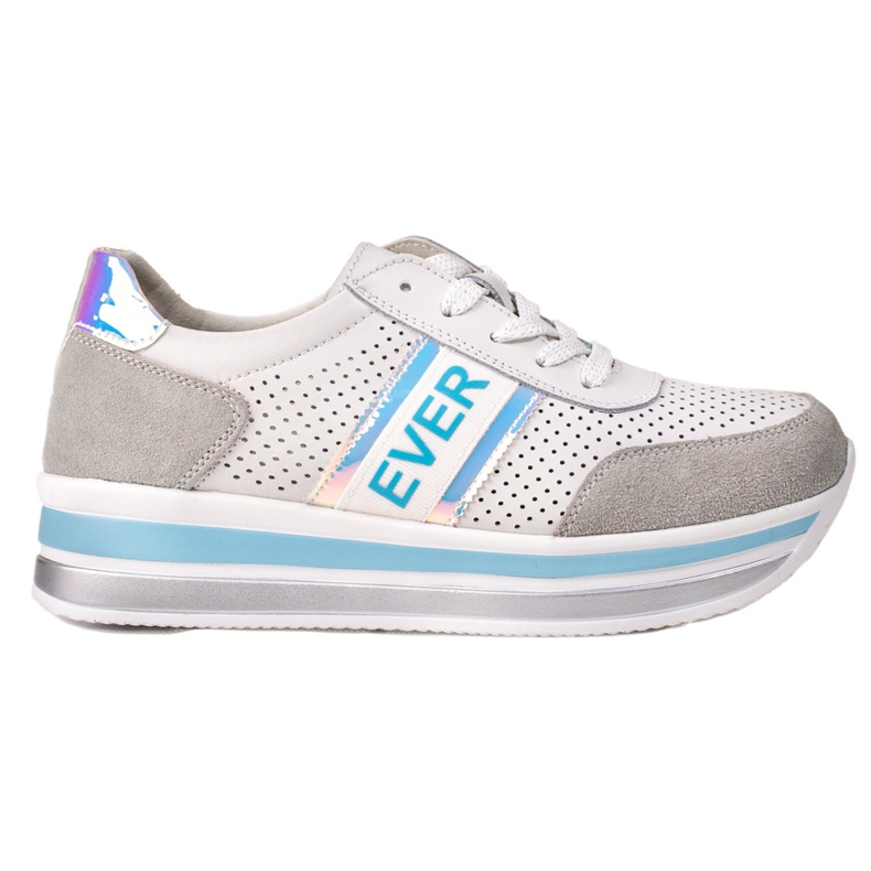 Filippo Ever Leather Sports Shoes vit