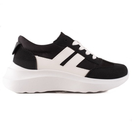VINCEZA sport sneakers vit svart