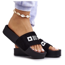 Gummitofflor Big Star JJ274A263 Svart