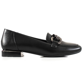Snygga Sergio Leone loafers svart