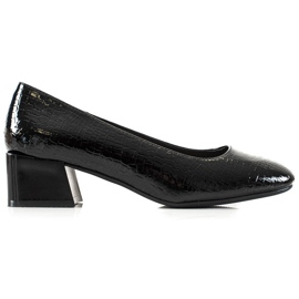 Casual Sergio Leone pumps svart