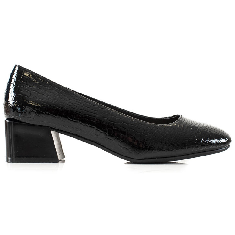 Casual Sergio Leone pumps svart