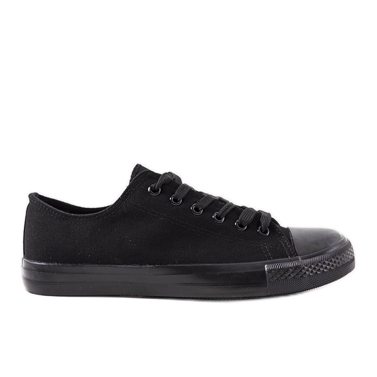 Black Molder herrsneakers svart