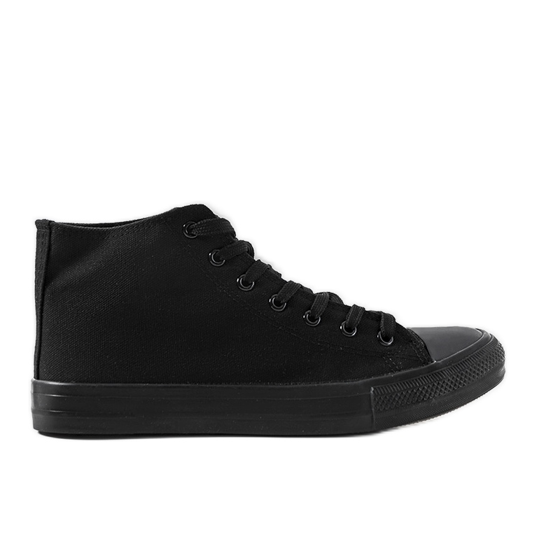 Svarta Paus ankelsneakers