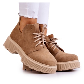 Skor På The Massive Sole Nicole 2701/060 Beige