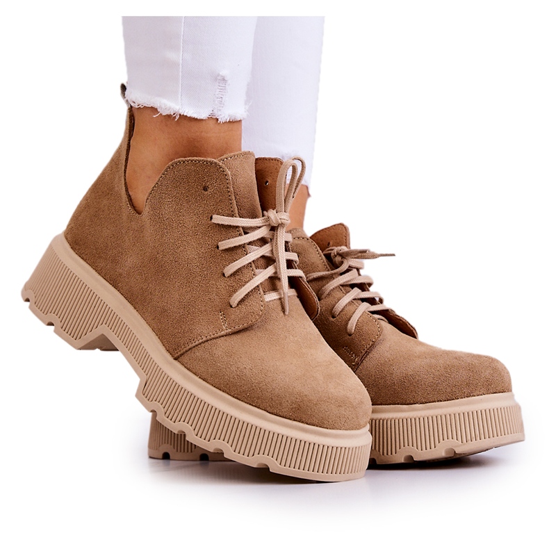 Skor På The Massive Sole Nicole 2701/060 Beige