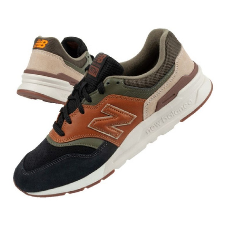 New Balance M CM997HWD skor brun svart grön