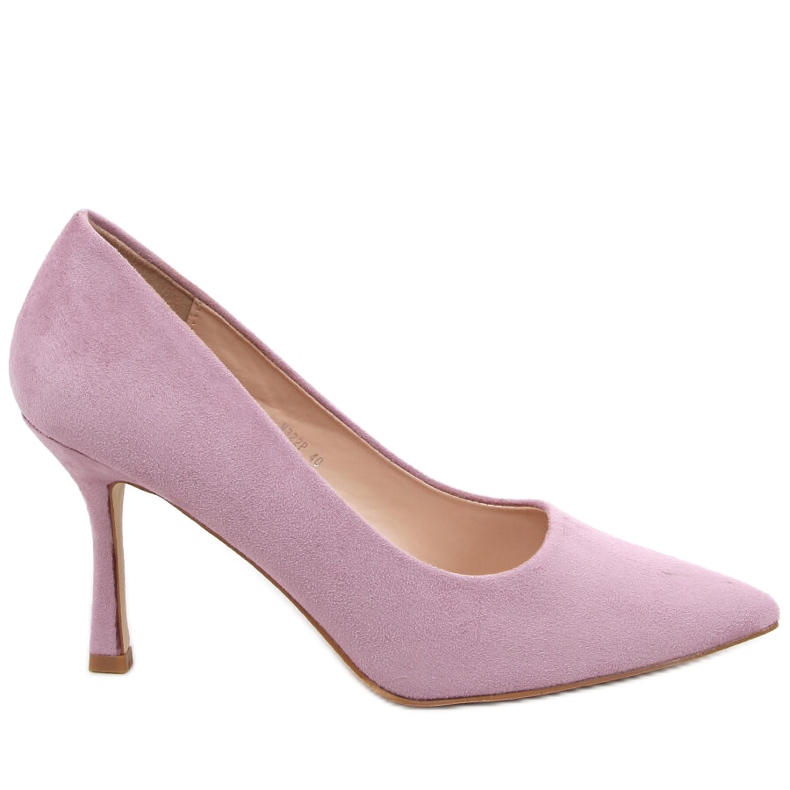 Giorgia lila stiletter i mocka för kvinnor violett