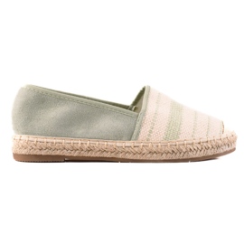 Anesia Paris Casual Espadrilles beige grön