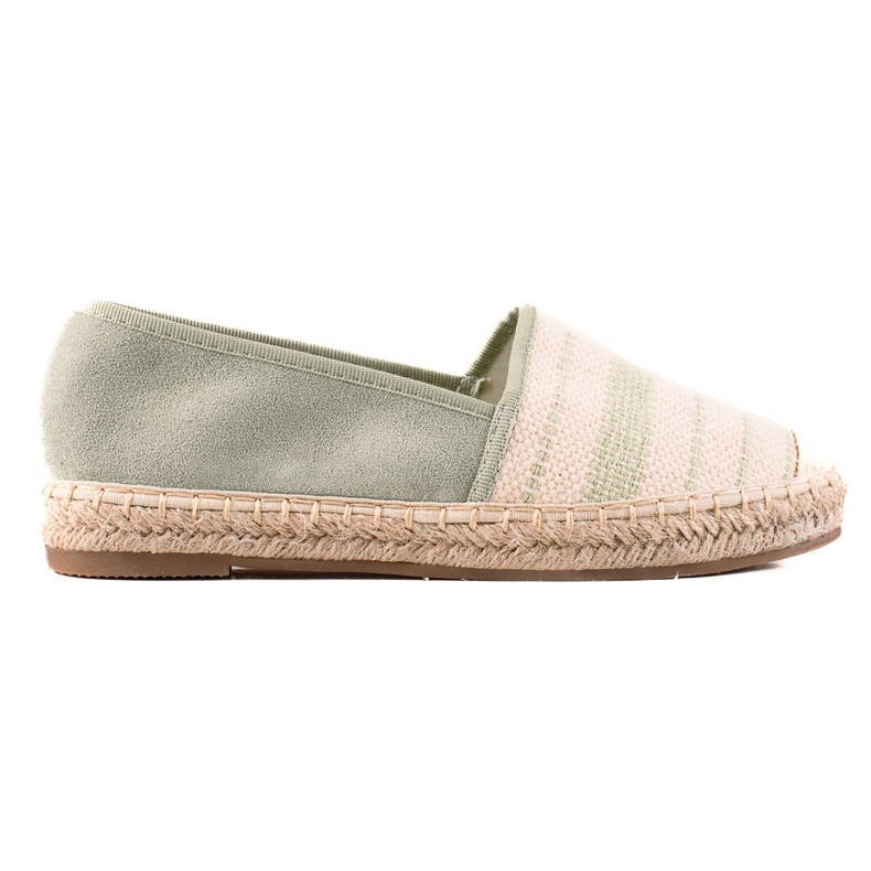 Anesia Paris Casual Espadrilles beige grön