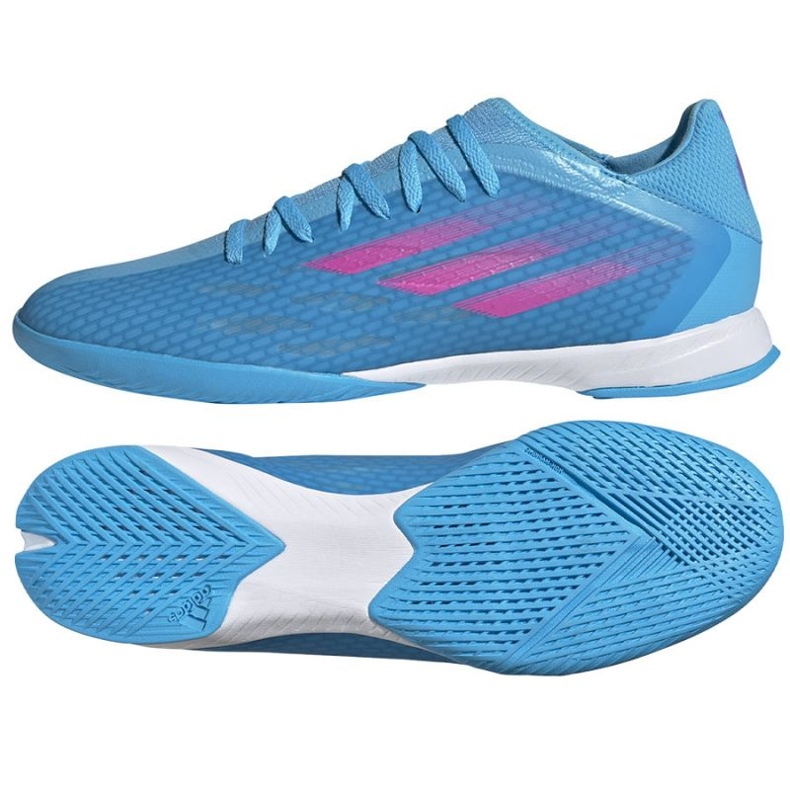 Adidas X Speedflow.3 In M GW7489 fotbollsskor blå blå