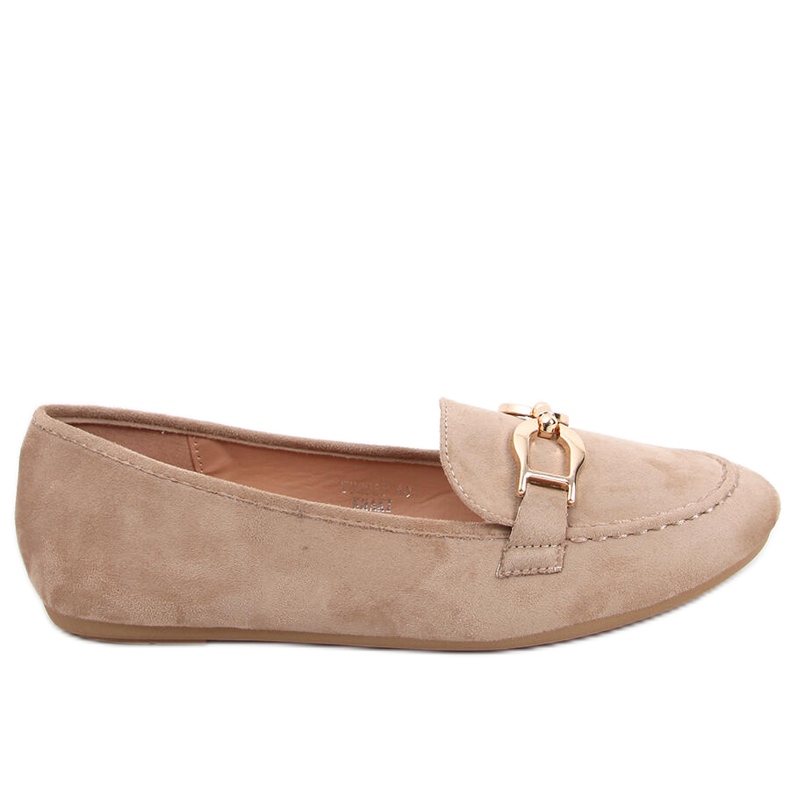 Catalina Khaki loafers för dam kaki