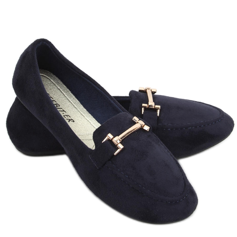 Kubra Navy loafers för kvinnor marinblå