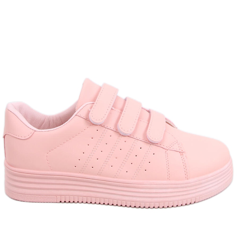 Saanvi Rosa sneakers med kardborreband