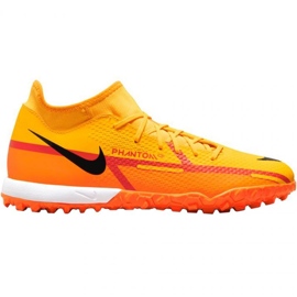 Nike Phantom GT2 Academy Df Tf M DC0802 808 fotbollsskor orange apelsiner och röda