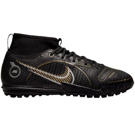 Nike Mercurial Superfly 8 Academy Tf Jr DJ2864 007 fotbollsskor svart svart