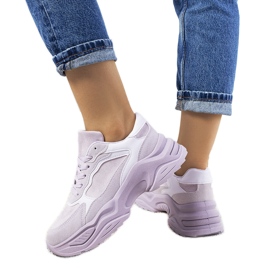Violet Genovesia sneakers purpur