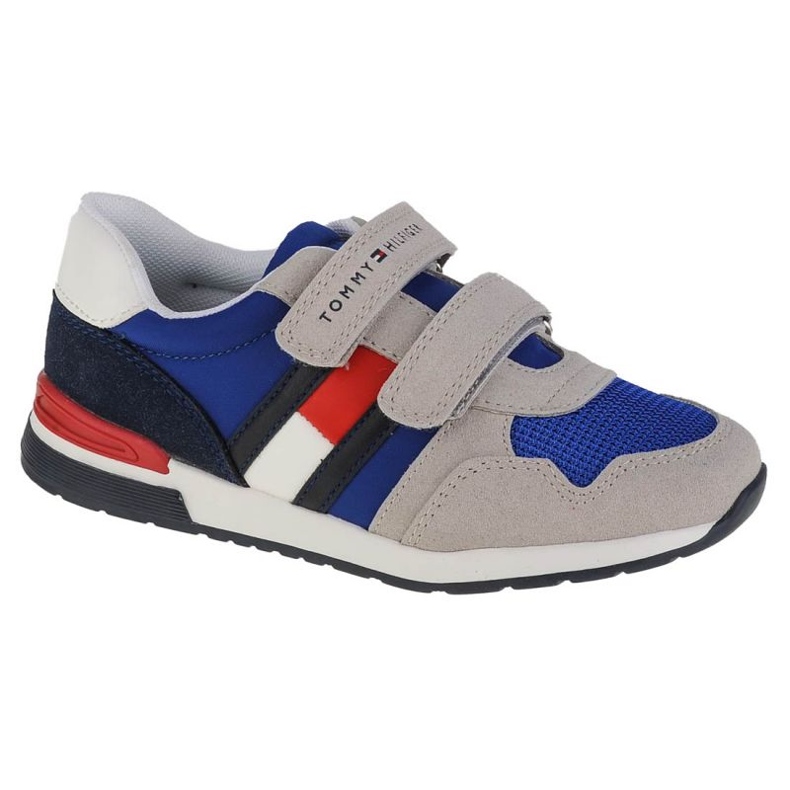 Tommy Hilfiger Low Cut Kardborre Sneaker T1B4-32236-1040X602 grå