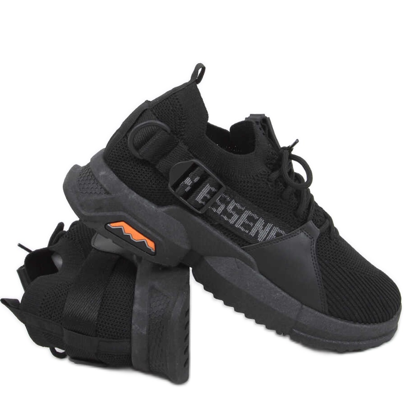 Hiral Black strumpor sportskor svart