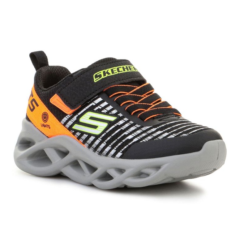 Skechers S Lights 401650L-BKOR skor svart