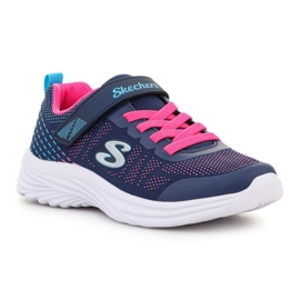 Skechers Jr 302448L-NVMT Skor marinblå