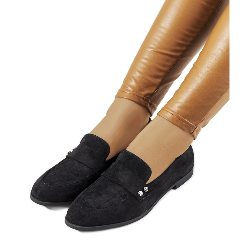 Svarta Fioretta loafers