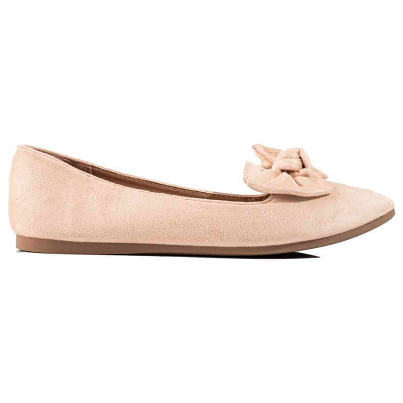 W. Potocki Ballerinor med en Potocki-rosett beige