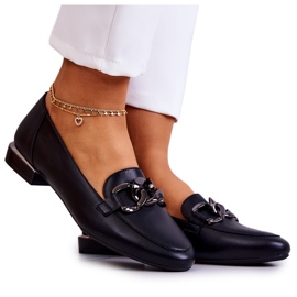 Loafers dam Sergio Leone MK739 Svart