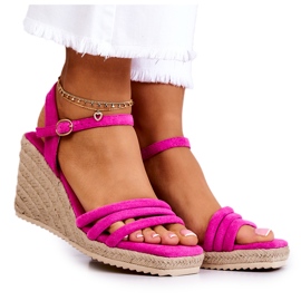 FJ1 Rosa Louisiana kilsandaler i mocka