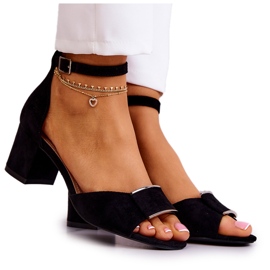 Sergio Leone Mockasandaler med svart Floren dekoration