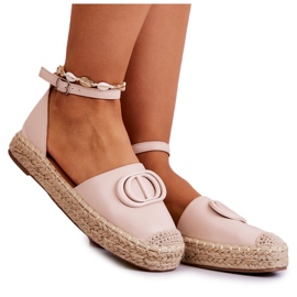 FE1 Espadriller Med Ljus Beige Nells Dekoration